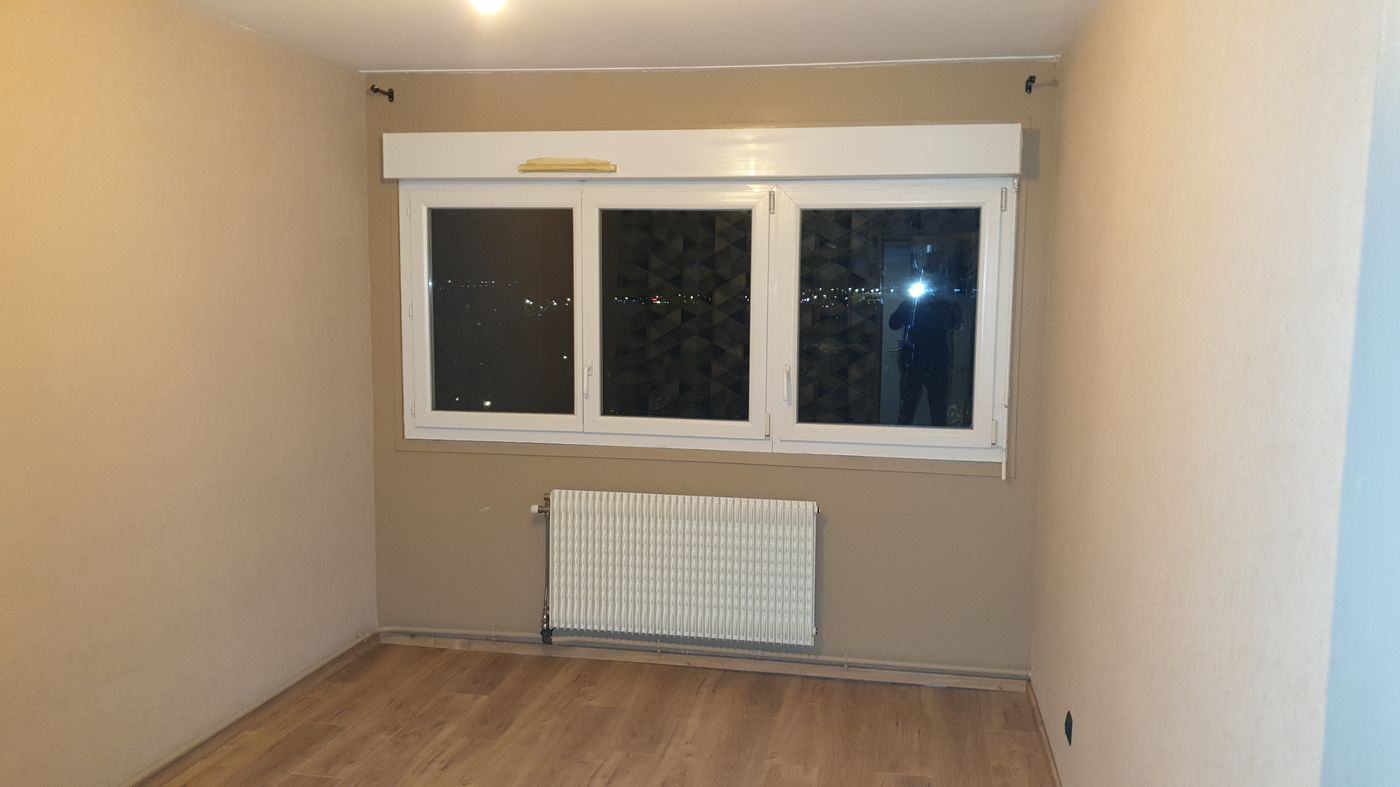 Rénovation à Nancy — Chambre renovee finie nette